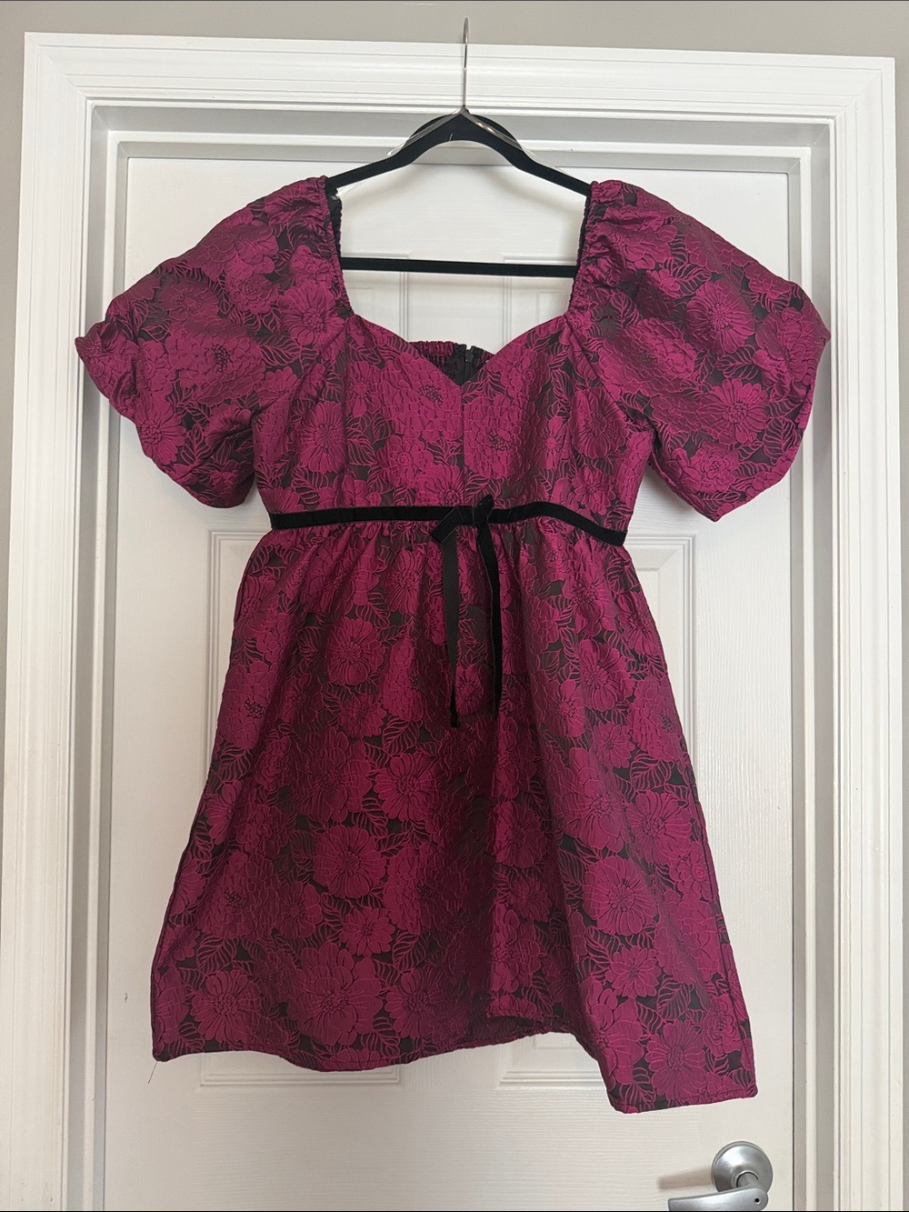 January and May smock back dress